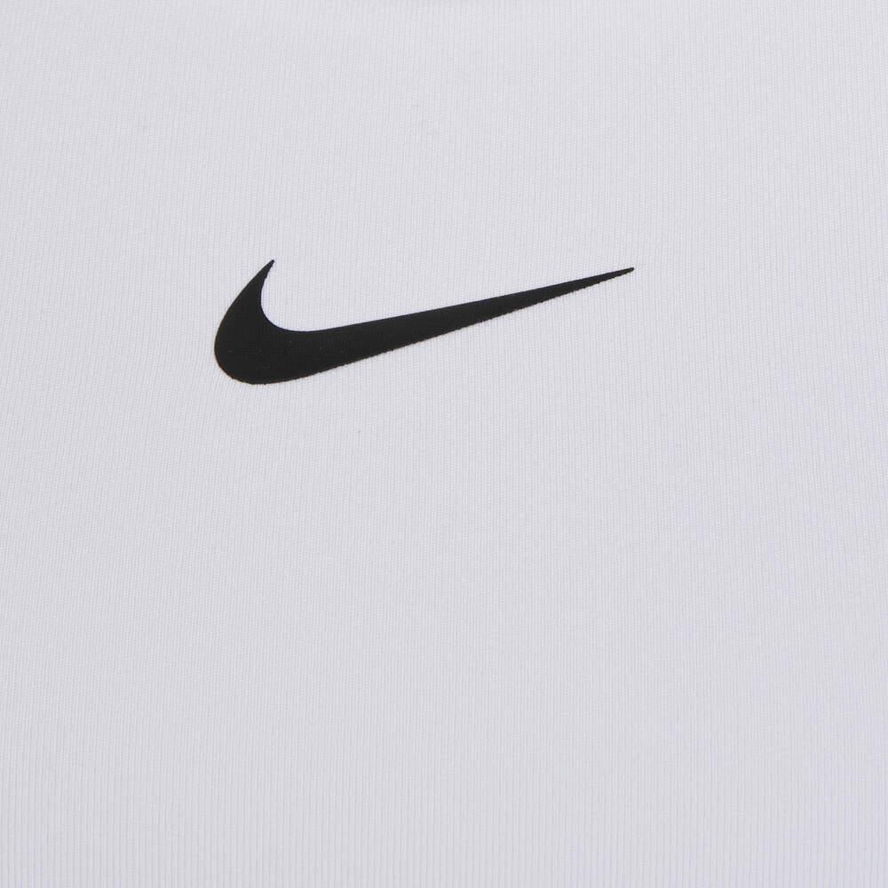 Nike Однотонный повседневный легкий дышащий топ без рукавов с круглым вырезом для женщин, белый DV9898-100