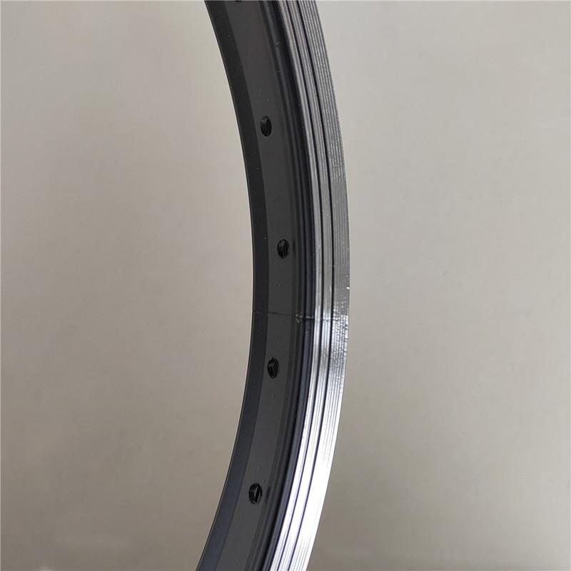 Single Layer V Brake Ring for Electric Bicycle, Spoke Plug, 36 Hole, 406 Bike Rim, Widen, 13G, 14g, 20 in