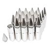 20pcs/set 12x1.5 Universal Aluminum Car Styling Tunning 60mm Extended Tuner Wheels Rims Lug Nuts Racing JDM Style LGLM001