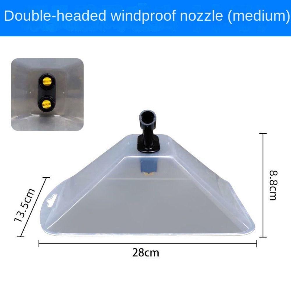 Электрическая насадка для распыления, ветрозащитный чехол, ветрозащитный экран для рисового поля