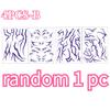 Идеальный 2025НОВЫЙ 4 ШТ. Huntrix Demo N Hunters K-Pop Devil Boys Jinu Rumi Тату Проп Тату Полоски для Тела Наклейки Косплей Хэллоуин Вечеринка
