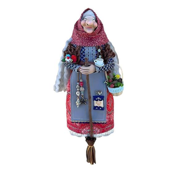 Автомобильный кулон Ручная работа Кукла Кухонной ведьмы Многоцелевая Хэллоуинская фигурка ведьмы