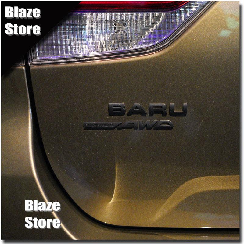 3D Металлическая Симметричная Эмблема AWD На Крышку Багажника Автомобиля Автомобильная Наклейка Для BRZ XV Outback Forester Asahi Panther WRX Impreza