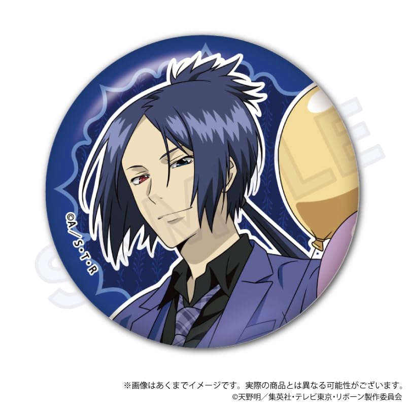 Y Line Katekyo Hitman Торговые значки Животное Воздушный шар Коробка REBORN! увидеть. 57мм Жесть/Бумага 7 штук