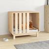 VidaXL Dog Niche 70x50x62 Cm Solid Pine Wood 822481