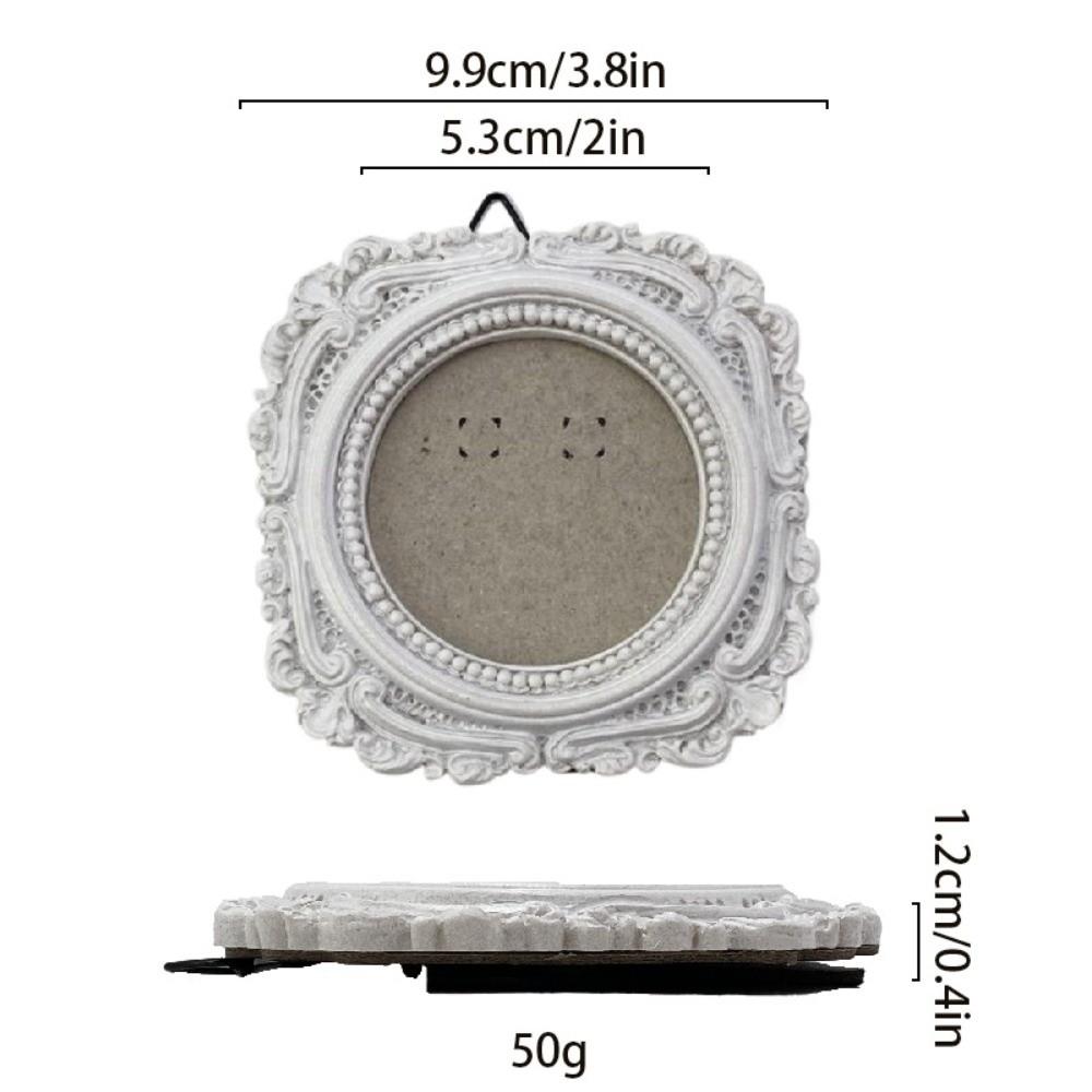 Antique Picture Frame Ornaments Resin Photo Display Holders Baroco Style Photo Frame Living Room
