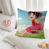 pc Cartoon Heidi Lovely Girl Pillow Case Fashion Square Pillowcase Bedroom Sofa Room Ins Decoration Leisure