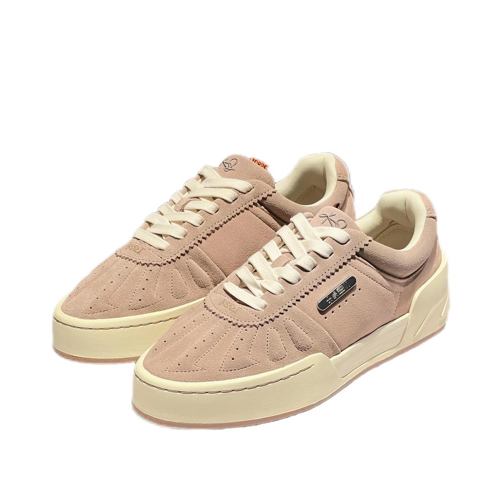Anta Женские повседневные спортивные кеды для скейтбординга Sakura Pink Off White 112441808S-2