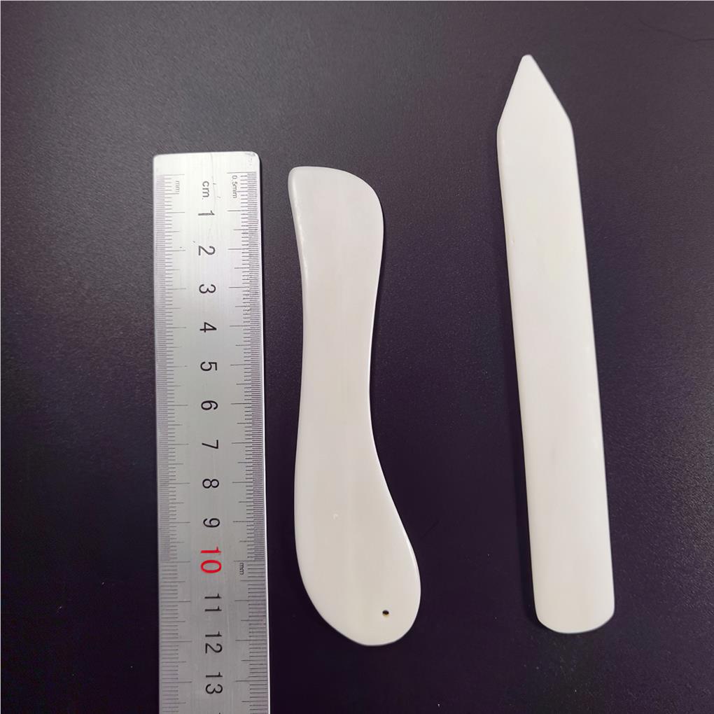 2 шт. Папка для бумаги Многофункциональный инструмент для биговки Простой в использовании Инструмент для фальцовки Изготовление карт Книжный переплет Кожаные изделия