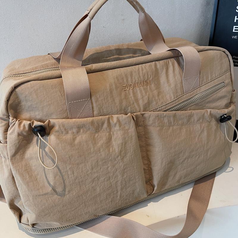 Dry and Wet Separate Sports Fitness Bag Women's Large Capacity Travel Bag Short Distance Luggage Storage Bag