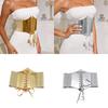 Retro Waist Belt Gold Silver Corset Belt Versatile Wide Belt  for Women