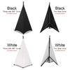 Universal Dj Light Speaker Stand Cover Height Flexible Stretchable Tripod Stand Scrim Floor Equipment Tool Blind Accessories