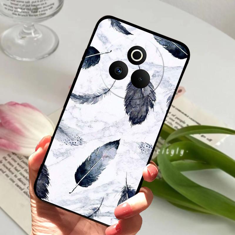 For Realme P3 Pro Case P3Pro Cartoon Lion Wolf Soft Silicone TPU Phone Cover For Oppo Realme P 3 Pro 5G Protection Fundas Cases