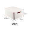 Folding Clothes Storage Boxes with Lid Wardrobe Living Room Clothing Toy Sundries Storage Box Home Drawer Organizer