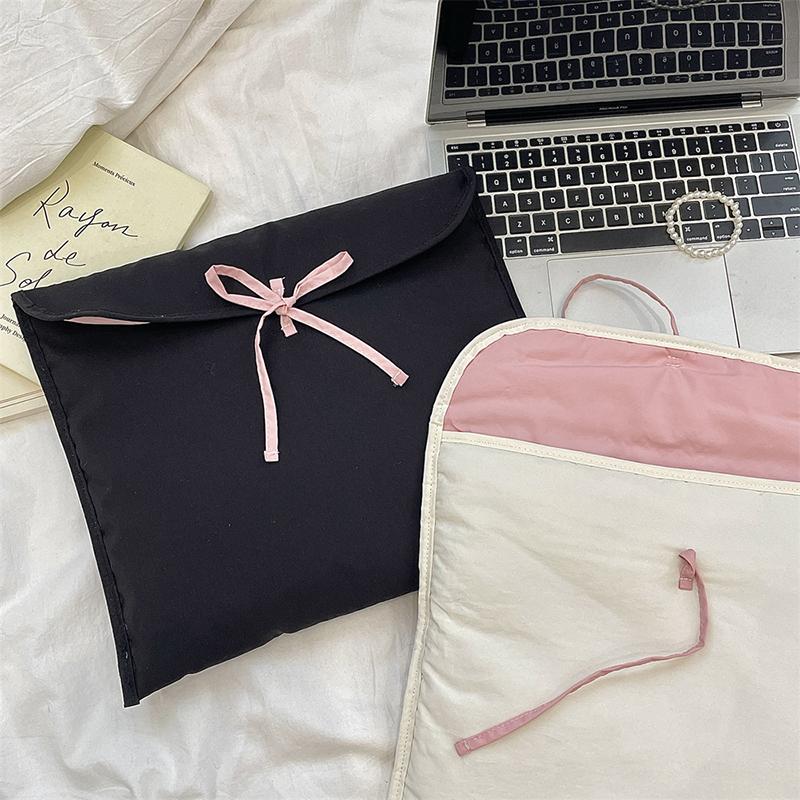 11/13Inch Laptop Storage Bag Ballet Style Bowknot Soft Case Sleeve Pouch Tablet Bag Protective Laptop Bag