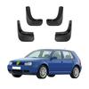 4PCS Car Mud Flaps Splash Guards Mudguards Car Mud Flaps Compatible with VW Golf Mk4 1998 1999 2000 2001 2002 2003 2004 2005