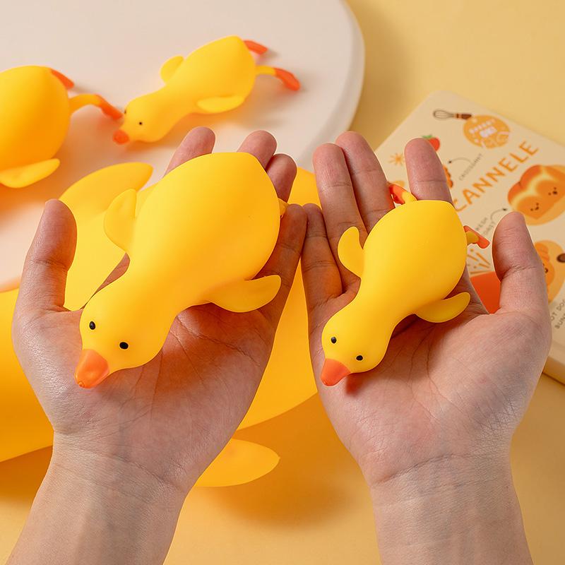 Duck Stress Toys Squeeze Vent Squishy Anti-Stress Abreact Stress Ball Decompression Fidget Sensory Toys Christmas Party Gift