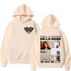Singer Dela Rose Album Tour 2025 Graphic Sweatshirt Men Women Fashion Hip Hop Punk Oversized Hoodie Casual Long Sleeve Pullovers