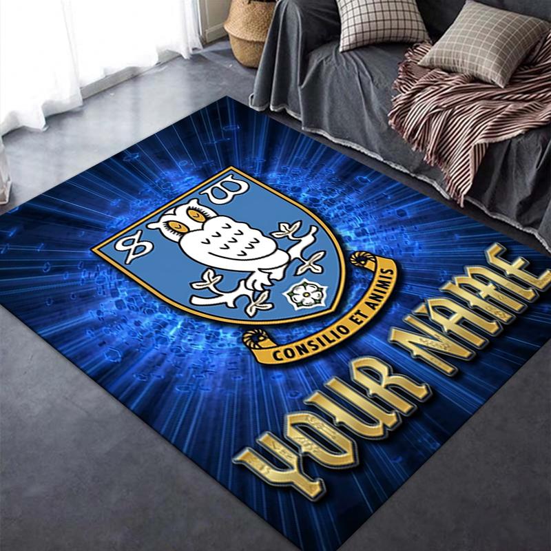 Custom Name Sheffield Wednesday Carpet Rug For Living Room Bedroom Home Sofa Decorationkids Play Nonslip Floor Mat