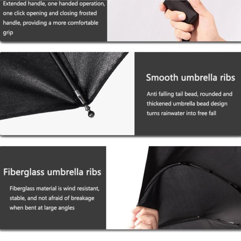 Portable Car Logo Umbrella Auto Folding Sunshade Windshield Umbrella For Volkswagen VW Jetta Golf Beetle EOS GTI MK4 MK5 MK6 MK7 zo2