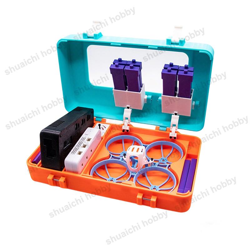 1PCS for BetaFPV Air 75 Pro Storage Box 3D Printed Storing Case Large Volume for FPV Drone Battery/Charger Container Accessory
