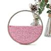 Женская сумка PU Diamonds Fashion Solid Zipper Handbag MINI Bag Кошельки и сумки Вечерние сумки-клатчи Luxury