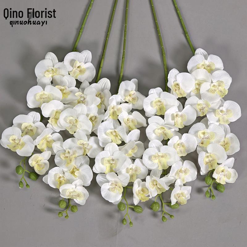 Роскошный реалистичный искусственный цветок фаленопсиса для свадеб и домашнего декора