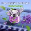 Luxury Gel Car Air Freshener Cup Holder Design 6 Month Botanical Scent