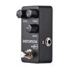 Педаль эффектов искажения гитары ZORY LEVEL/TONE/GAIN DC 9V 6.35mm Входной/выходной интерфейс алюминий