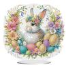 Special Shape Egg Easter 5D DIY Diamond Art Tabletop Decorations Bedroom Table Decoration Diamond Painting Desktop Ornaments Kit