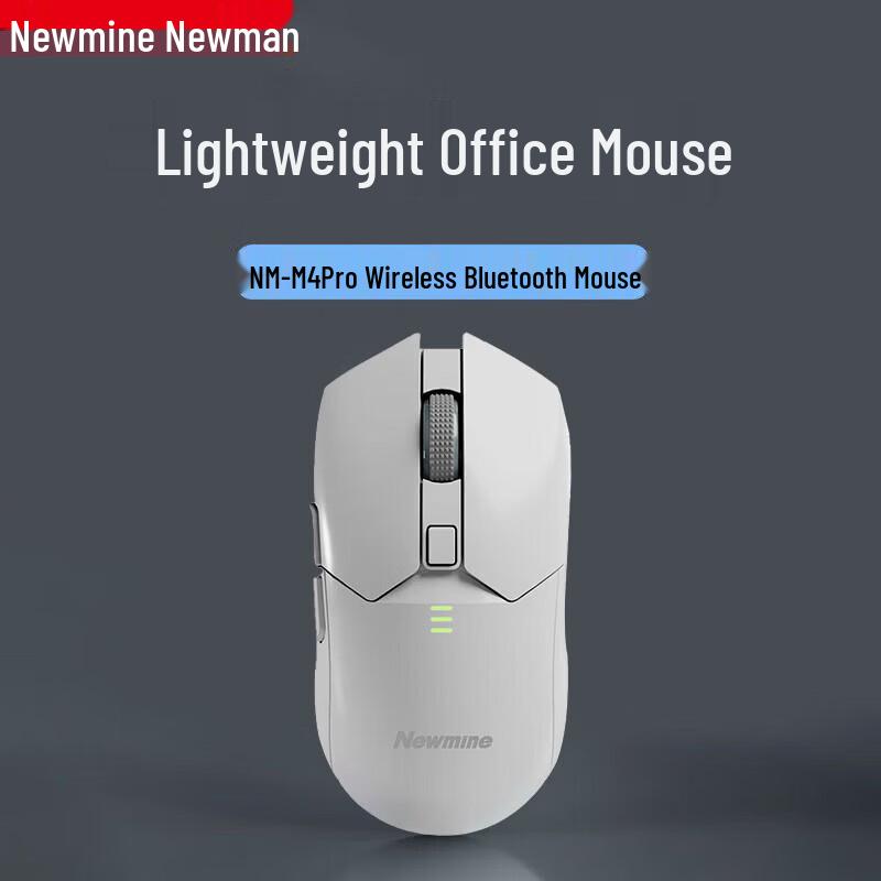 Беспроводная двурежимная бесшумная мышь Newsmy M4 Pro