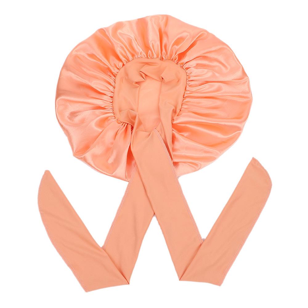 Women's Satin Lace Elastic Nightcap for Hair Protection
