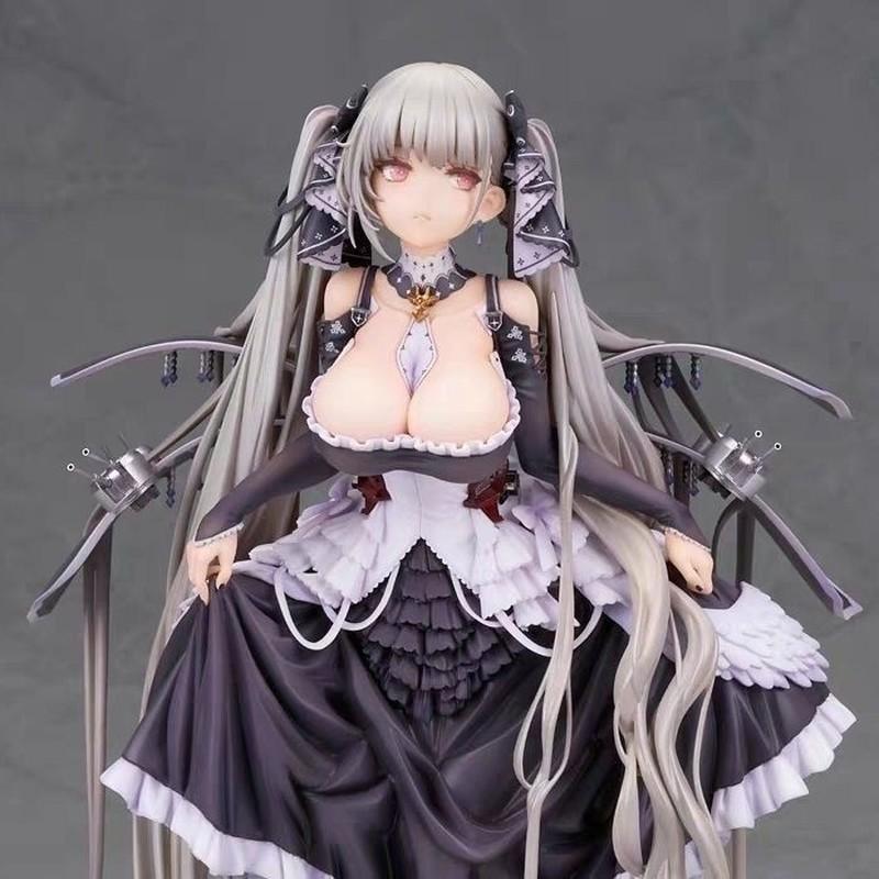 Azur Lane Формидабл Высококачественная Делюкс Статуэтка Готическое Лолита Платье Аниме Модель Фигурка Съёмные Части Лица Для Дисплея