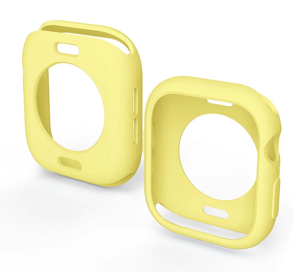 Soft Silicone Case for Apple Watch Series 11 10 46mm 42mm Accessories Protective Shell Bumper iwatch series 10 46 mm 42 mm Cover