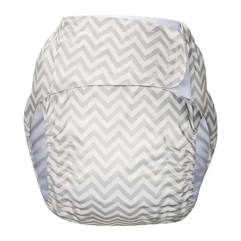 1PC Reusable Adult Diapers Large Size Washable Cloth Diaper for Patients Elderly Men and Women Incontinence Pants