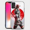 Japanese Samurai Phone Case For Samsung Galaxy S22 S23 Ultra S21 S20 FE Plus Note 20 Soft Cover