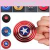 Vibrantly Colored Captain America Fidget Spinner With High-speed Rotation For Stress Relief