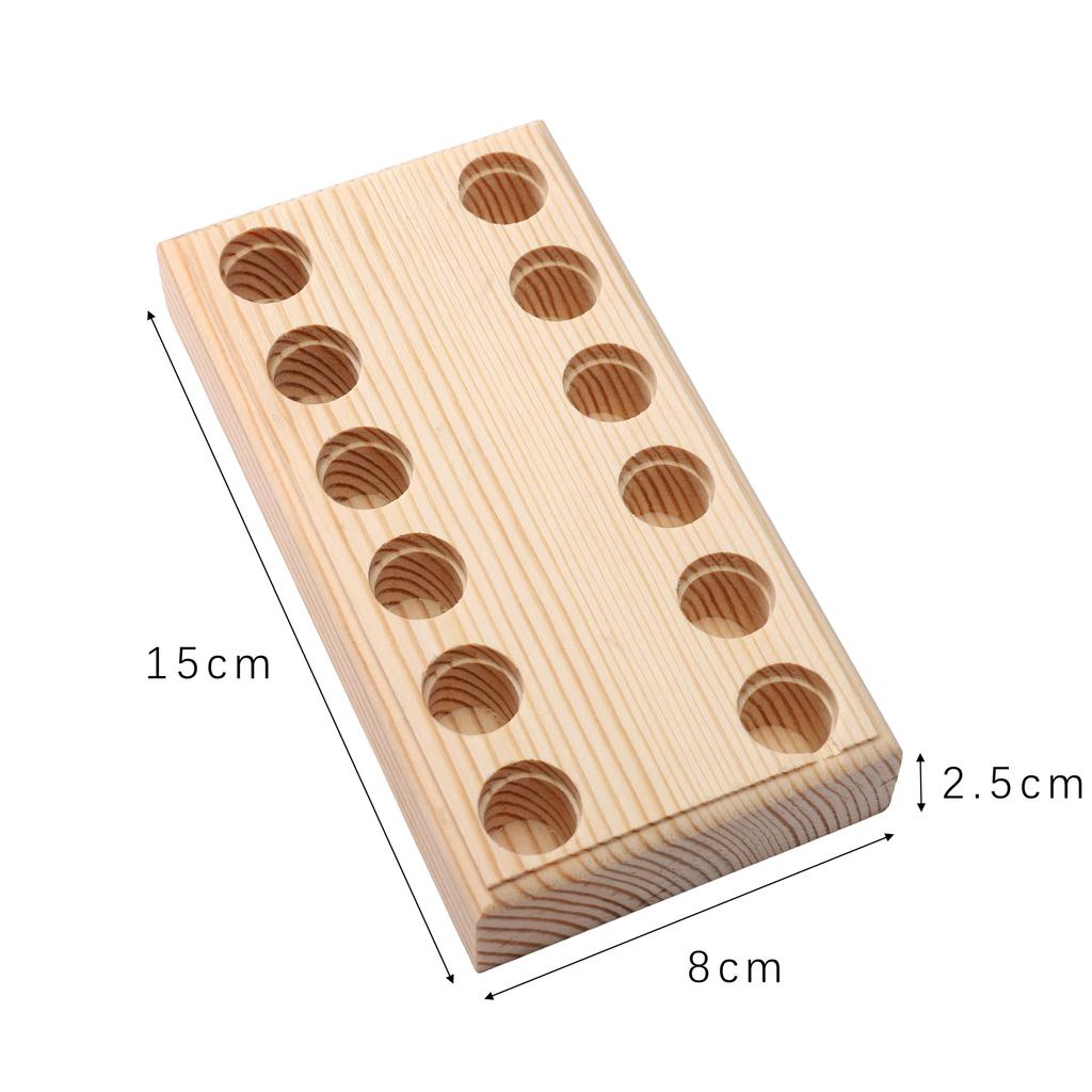 Solid Wood Handmade Pliers Storage Rack Tool