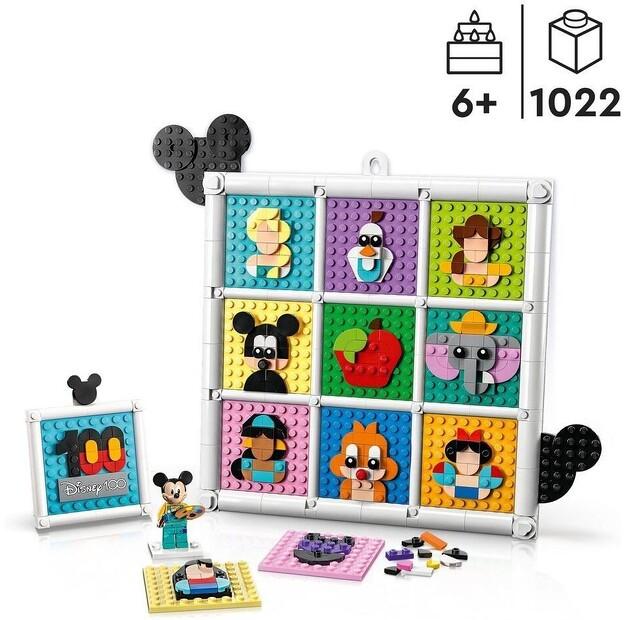 LEGO Disney 43221 100 лет культовых диснеевских мультфильмов