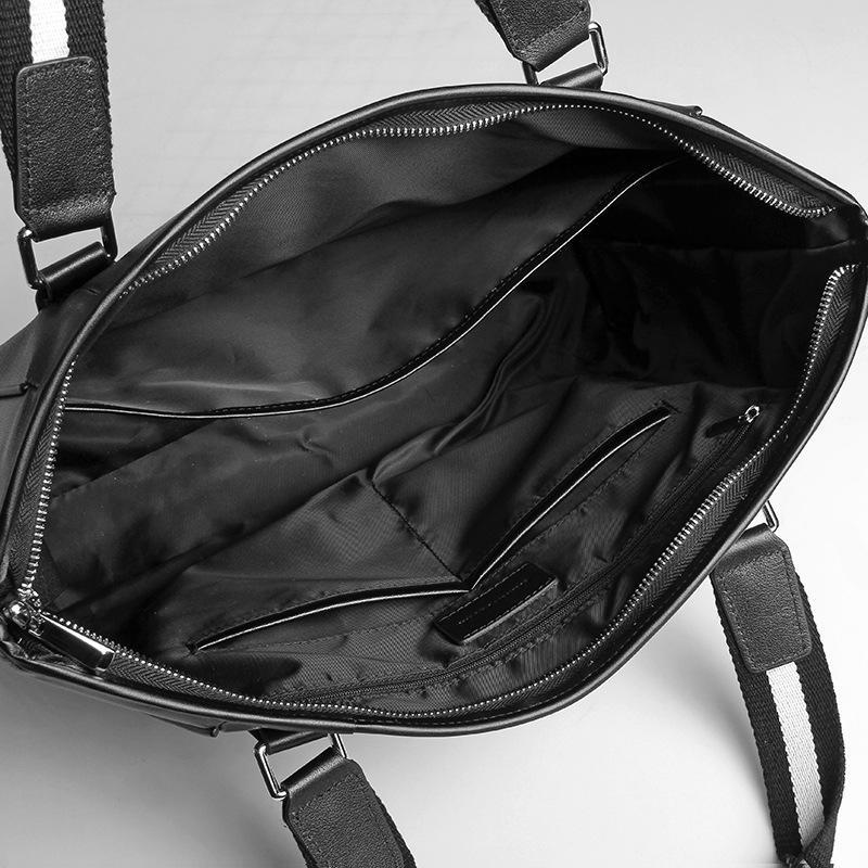 Мужской портфель для ноутбука из натуральной кожи - сумка большой вместимости для деловых поездок