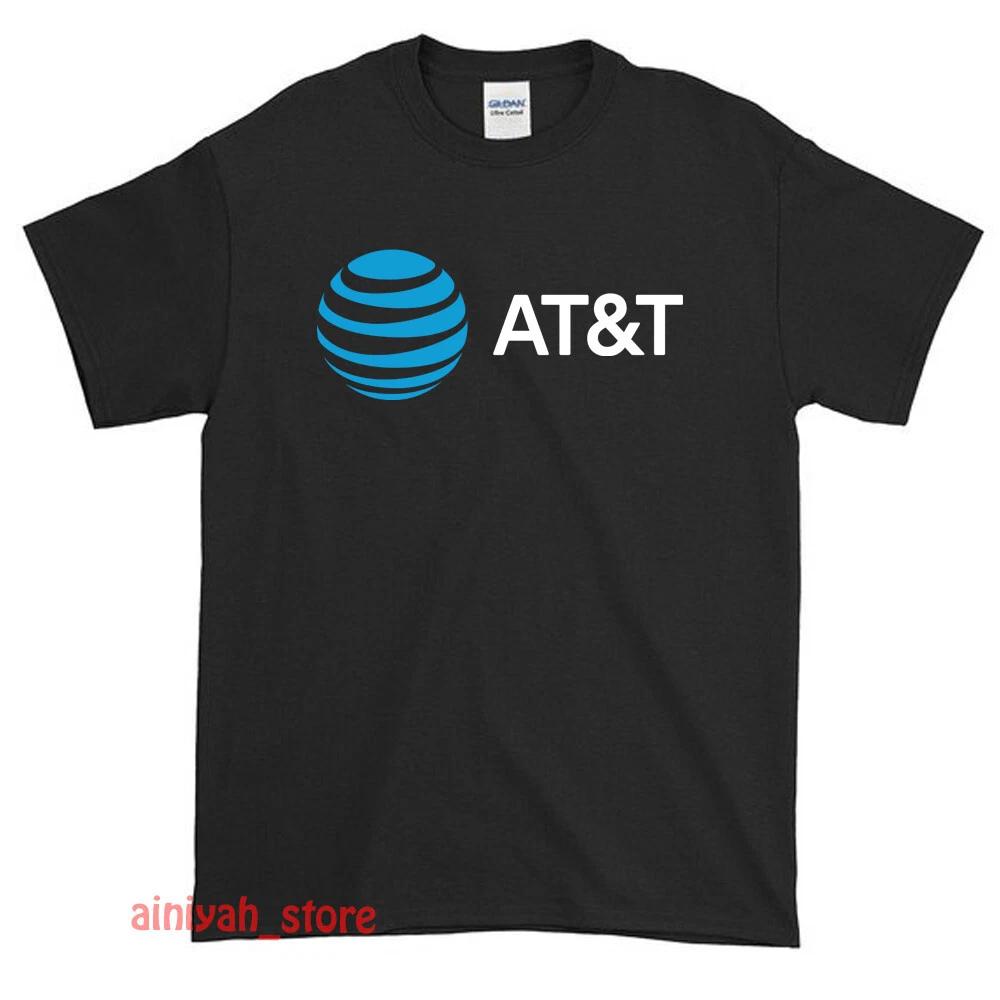 New Shirt AT&T Logo Men's T shirt American USA Size S -XXL