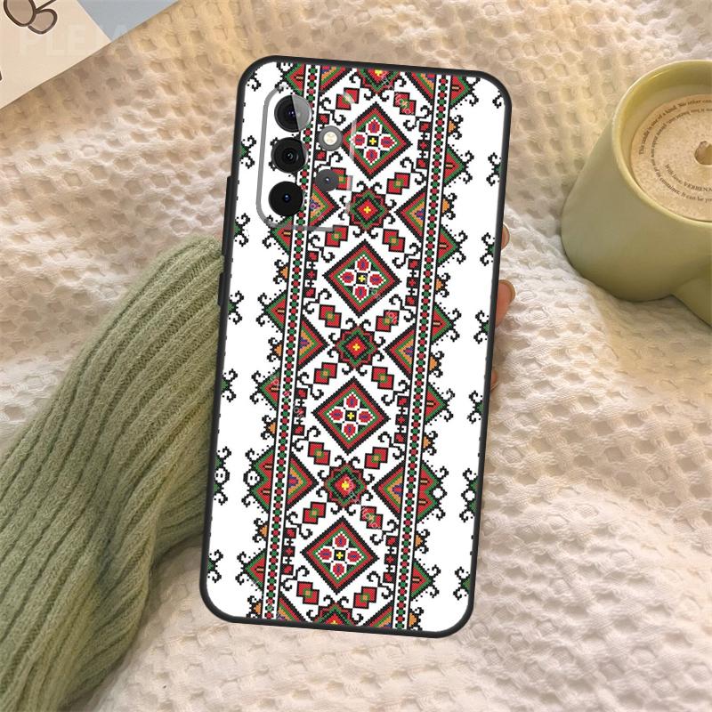 Украинский узор Для Samsung Galaxy A52 A52S A32 A12 A22 A72 A21S A50 A70 A71 A51 A33 A73 A53 Чехол