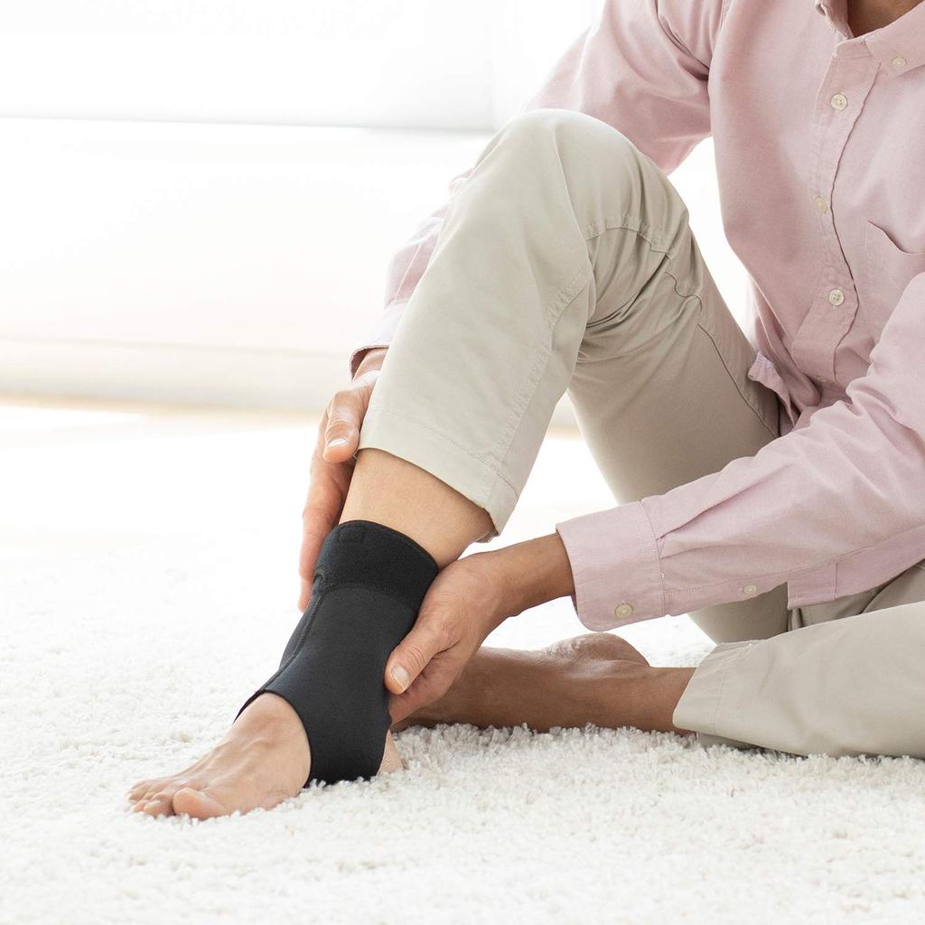 Phiten Supporter Metax Ankle Средний Тип M Черный