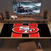 San Francisco 49ers Print  Cushion Non-slip Laptop Tablet Big Mousepad XXL Mat Mini PC Playmat With Lock edge