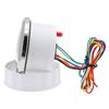 85MM Car Boat GPS Speedometer 0-200MPH Gauge Waterproof Speed Meter With 7 Colors Backlight for Marine Auto Motorcycle 12V/24V