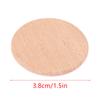 10 шт. 3,8 см круглый диск необработанный деревянный круг деревянные детали вырезы деревянные украшения своими руками для поделок украшения