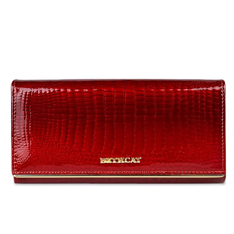 Women Wallet and Purses Genuine Leather Female Coin Card Holder Purse Ladies Money Bags Alligator Cow Wallets