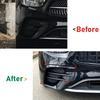 For Mercedes-Benz E-Class W213 C238 E260 E300 E53  + AMG Front Air Knife Grille Modification Body Kits Cars Accessories