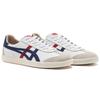 Onitsuka Tiger Unisex Tokuten White Beige Red Blue Leather Lace-Up Sneakers 1183C095-100