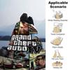 1 шт. Мягкое фланелевое одеяло Grand Theft Auto с дизайнерским принтом. Уютное одеяло для всех сезонов, идеально подходит для дивана, кровати, офиса